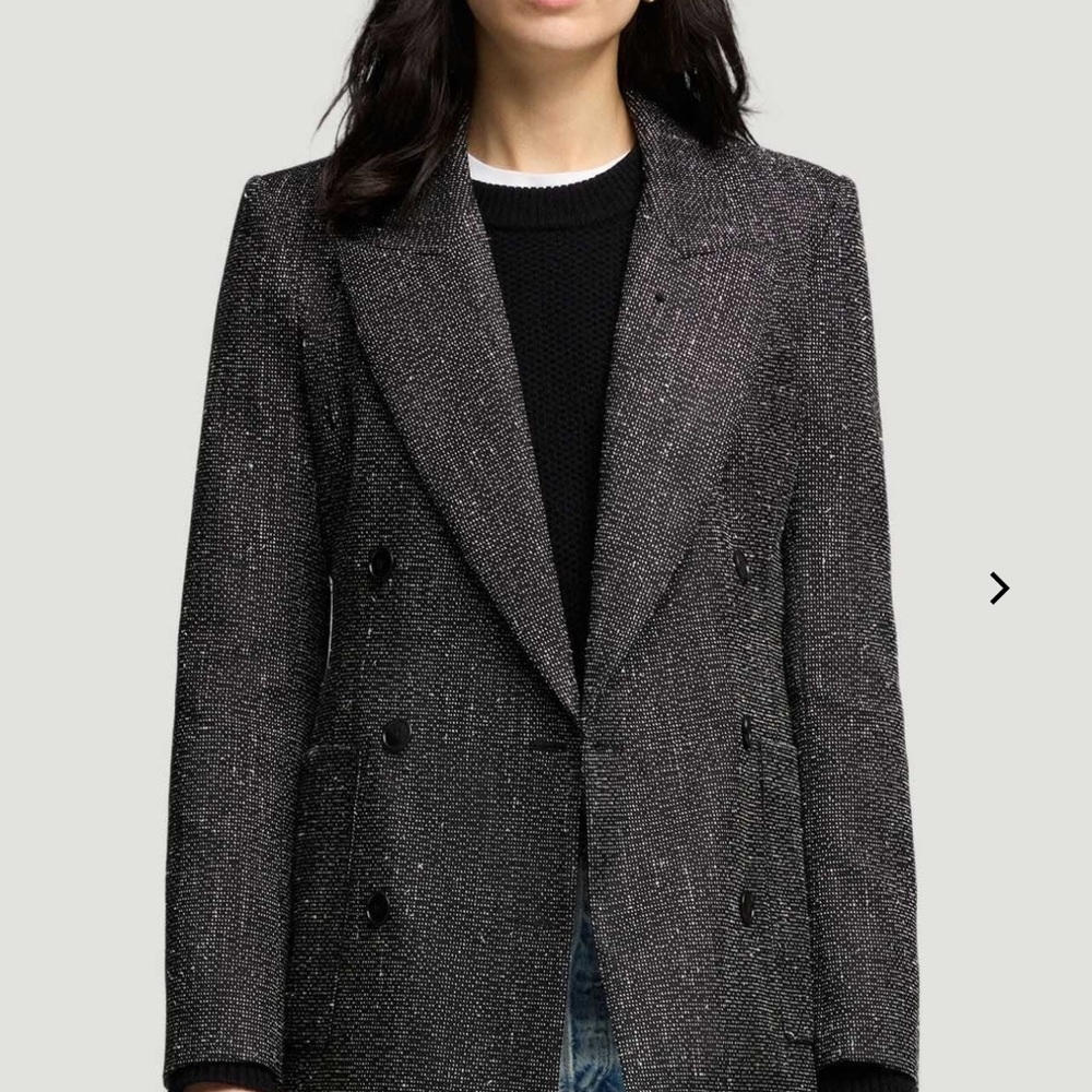Argent Chelsea Blazer in Tweed size 4, like new! Current style, new for fall! - Picture 3 of 6